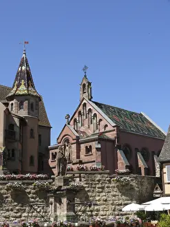 Castle, St. Leo chapel, Eguisheim