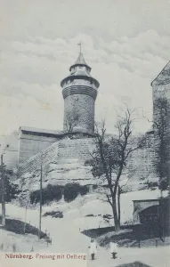 Castle tower in Nuremberg, Middle Franconia