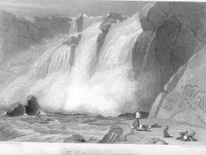 Cataract at Puppanassums, India, Asia
