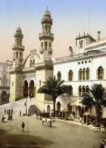 Cathedral, Algiers, Algeria, ca 1890