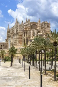 Cathedral Church Catedral de Palma de Majorca La Seu in Palma de Majorca