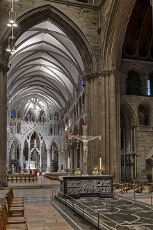 Category Scandinavia Prints: Cathedral, Nidaros, Interior, Trondheim, Norway, Europe