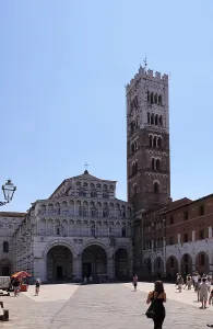 Cathedral of St Martin is the seat of the Archbishop of Lucca and the main city landmark in Lucca