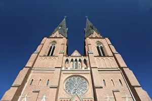 Cathedral in Uppsala, Sweden, Scandinavia, Europe