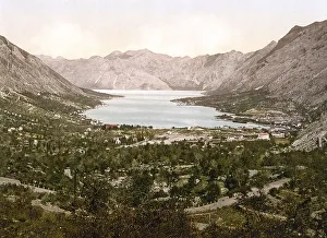 Cattaro, now Kotor, general view and channel