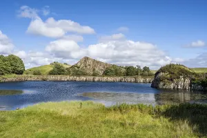 Former Cawfield Quarry, Hadrian's Wall Dredging Lake