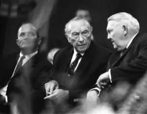 CDU election campaign for the 1966 Bundestag elections in Dortmund
