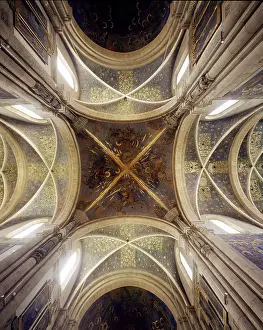 Ceiling painting, Vision of the Four Horsemen of the Apocalypse