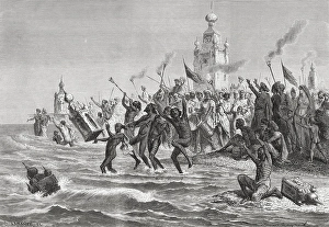 Celebrating Moharum Festival in Bombay, Maharashtra, India, Asia