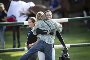 Celebration time for Team Fuchs as he takes a second win in as many years of the CPKC Internation GP at the Spruce