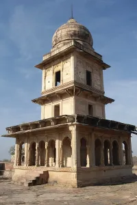 Cenotaph of bhimsiha ranas in gwalior fort