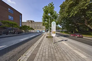Central bus station ZOB with bus platform 2 and bus platform 3