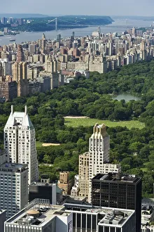 Central Park, view from the Rockefeller Center