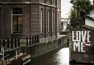 The central region of the city of Amsterdam