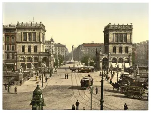 Centre of Berlin, The Hallesche Gate and Belle Alliance Square