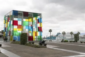 Centre Pompidou Malaga at the port