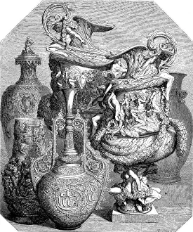 Ceramics, Vases at the World's Fair 1855