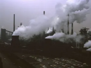 Has not only a certain optical charm but also documents an environmental problem for its neighbours in the Ruhr area
