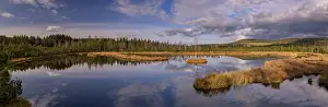 Chalupska slat bog, Great King's Felt with bog lake