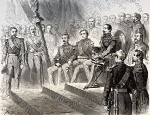 Chamber of Deputies, opening of the legislative session by Louis-Napoleon Bonaparte