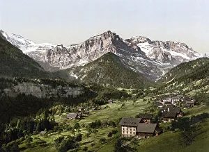 Champery is a burgh of the district of Monthey in the French-speaking part of the canton of Valais in Switzerland