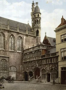 The Chapel of Bruges, Belgium, ca 1895