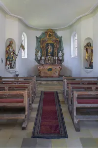 Chapel of St Agatha in the glassmaking village of Schmidsfelden