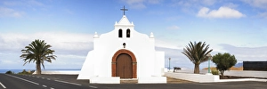 Chapel in Tiagua, Lanzarote, Canary Islands