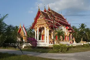 Characteristic Buddhist temple