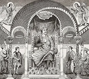 Charles the Bald, 823 - 877, emperor of the Carolingian Empire