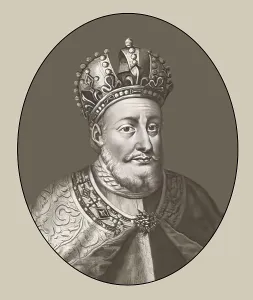 Charles the Bald, 823 - 877, emperor of the Carolingian Empire