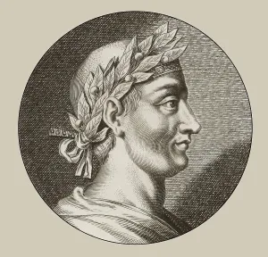 Charles the Bald, 823 - 877, emperor of the Carolingian Empire