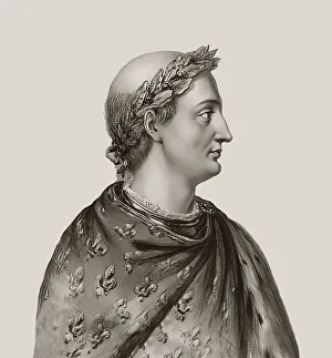 Charles the Bald, 823 - 877, emperor of the Carolingian Empire