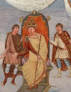 Charles the Bald, 823 - 877, emperor of the Carolingian Empire