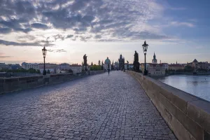 Charles Bridge with Old Town Bridge Tower