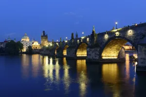 Charles Bridge, Vltava River, St