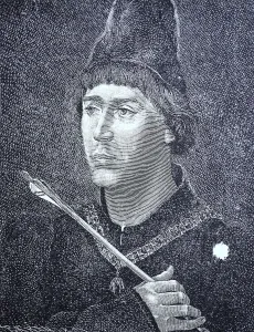 Charles I the Bold, digital improved reproduction of an original print 1880