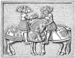 Charles V and his brother Ferdinand I