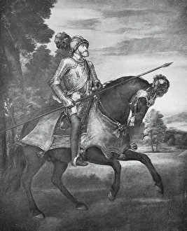 Charles V Holy Roman Emperor, here at the Battle of Muehlberg
