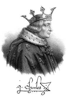 Charles V, Karl V. 1338-1380, called the Wise or le Sage