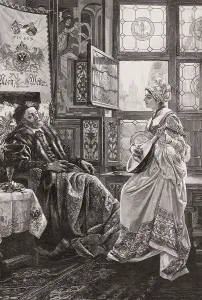 Charles V and his mistress, Barbara Blomberg