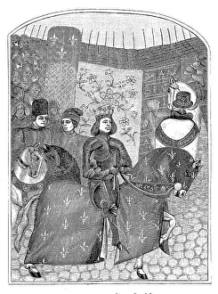 Charles VII the Victorious, on horseback