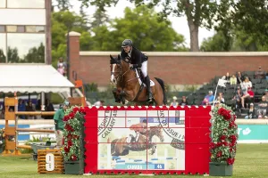 Charlie Jones of Great Britain riding Capitale 6