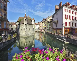 Charming old town of Annecy in Provence