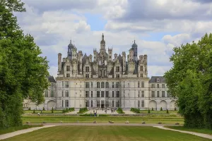 Chateau de Chambord, built in the first half of the 16th century for King Francois I in the Renaissance style
