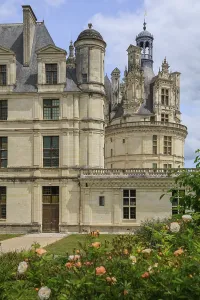Chateau de Chambord, built in the first half of the 16th century for King Francois I in the Renaissance style