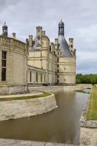 Chateau de Chambord, built in the first half of the 16th century for King Francois I in the Renaissance style