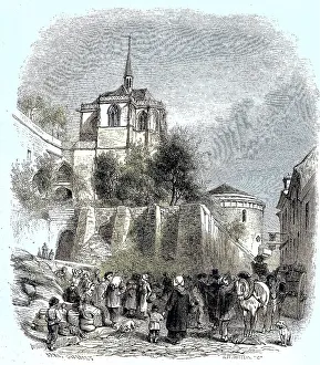 Chateau chapel of Clos Luce Castle in Amboise