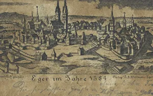 Cheb in 1584, today Cheb, Bohemia