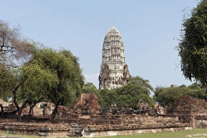 Chedi of Wat Phra Si Sanphet, Ayutthaya Historical Park